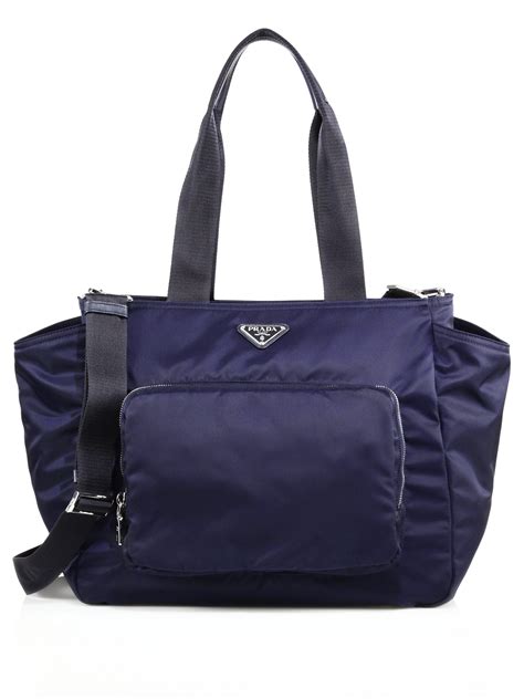 prada diaper bag strap|Prada diaper bag navy blue.